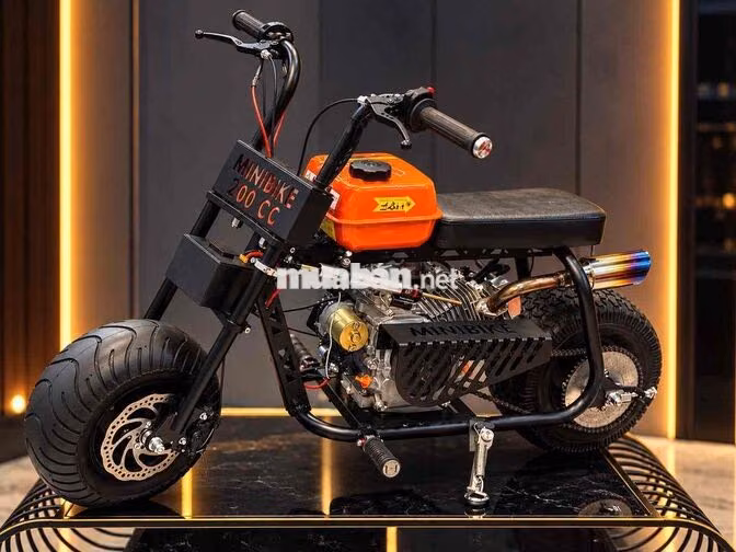 Custom MINIBIKE 200cc Harley Đen Cam