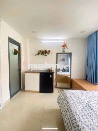 Studio view kính sát cityland 3tr7 full nội thất