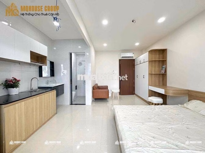 Studio bancol máy giặt riêng gần ĐẦM SEN 40M2