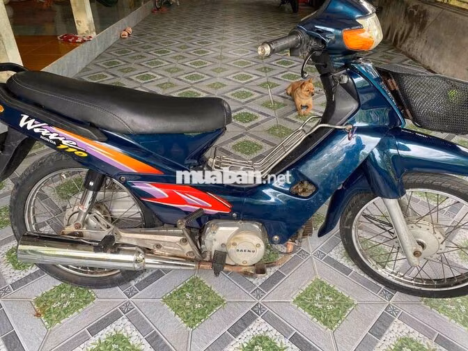 Xe số Honda Wave Trung Quốc màu Xanh