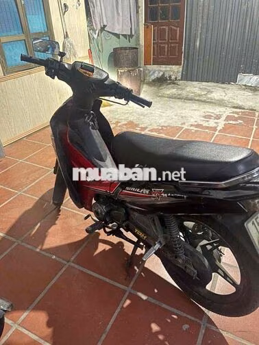 Xe số Sirius 50cc 2019 Đỏ đen