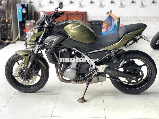Kawasaki Z650 ABS 2018 Xanh rêu