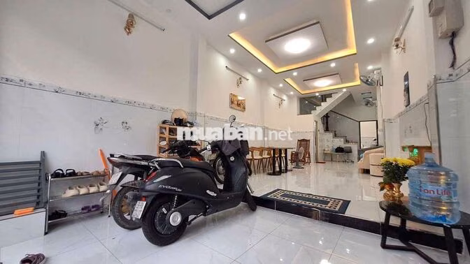 LÝ THƯỜNG KIỆT TÂN BÌNH - NHÀ MỚI HẺM XE TẢI 68,25M -4 TẦNG SÂN THƯƠNG