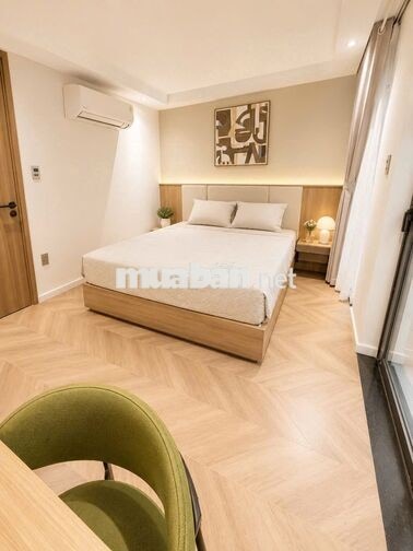 CĂN HỘ 1PN FULL NỘI THẤT - SÁT BIỂN MỸ KHÊ - SÂN VƯỜN, GIẶT SẤY RIÊNG
