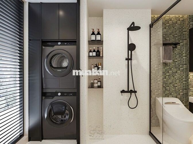 CĂN HỘ 1PN FULL NỘI THẤT - SÁT BIỂN MỸ KHÊ - SÂN VƯỜN, GIẶT SẤY RIÊNG