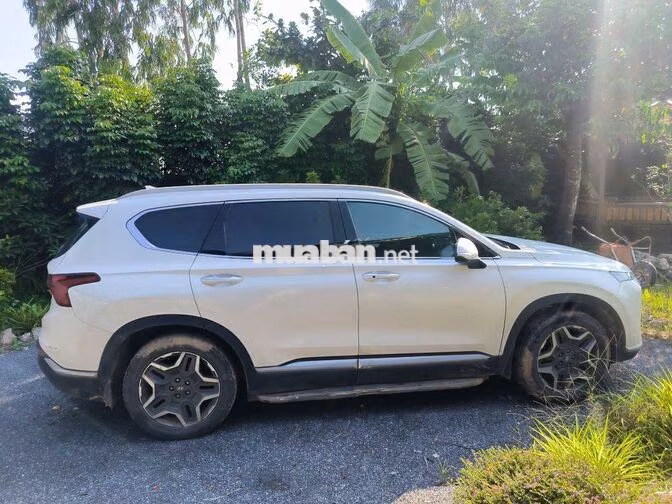 Hyundai Santa Fe Premium HTRAC 2.2D Trắng