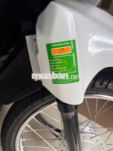 Bán xe Honda Wave Alpha Trắng 2025 chạy 4307 km
