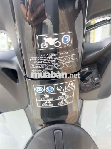 Honda SH Mode Lướt ABS 2025 Odo 1.600km Zin Keng.