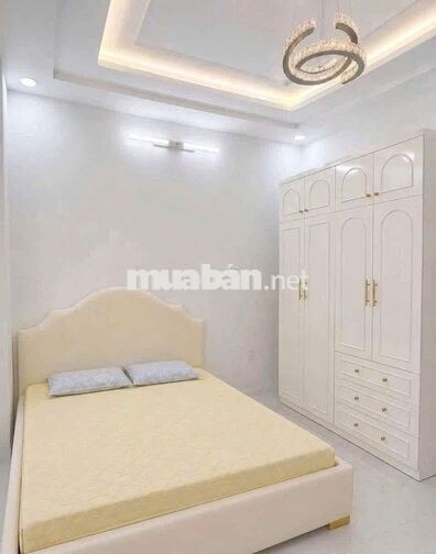 Nhà Full Nội Thất 1 Trệt 3 Lầu 4PN Hẻm KDC Nam Long Trần Trọng Cung