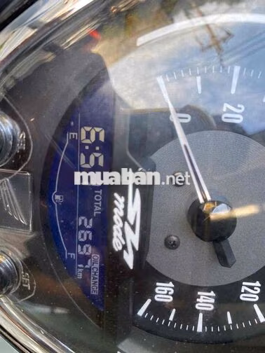 Honda SH Mode 2026 Xám 265 km