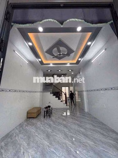 Hẻm 6m Thông Tô Hiệu, 2 Lầu, 4 x 16m, 3 Phòng Ngủ, 3 wc, Sân Thượng