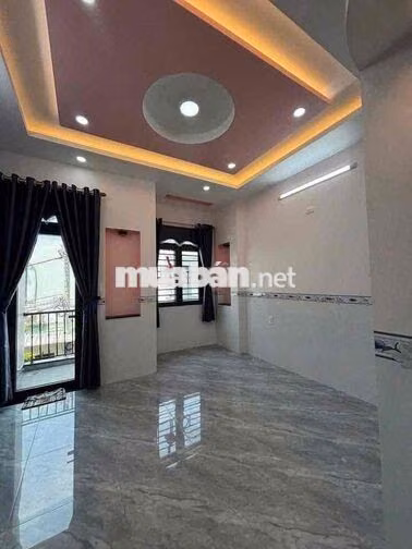 Hẻm 6m Thông Tô Hiệu, 2 Lầu, 4 x 16m, 3 Phòng Ngủ, 3 wc, Sân Thượng