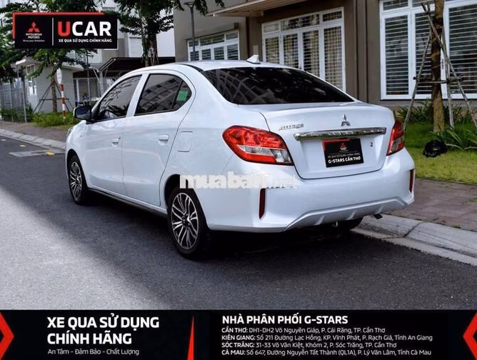 Mitsubishi Attrage MT 2023 Trắng siêu chất