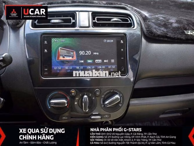 Mitsubishi Attrage MT 2023 Trắng siêu chất