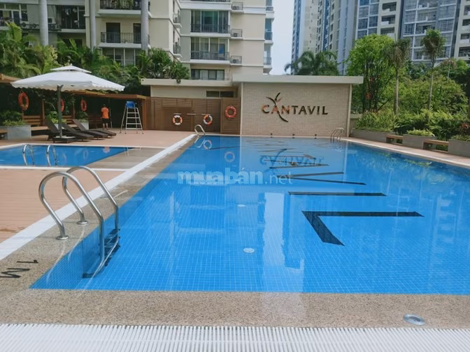 CHO THUÊ GẤP CHCC Cantavil Q.2, 75m2, 2PN, NỘI THẤT CAO CẤP, GIÁ 15tr