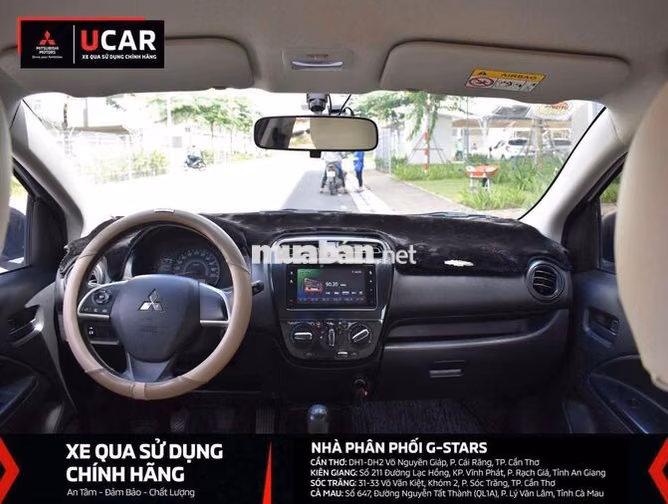 Mitsubishi Attrage MT 2023 Trắng siêu chất