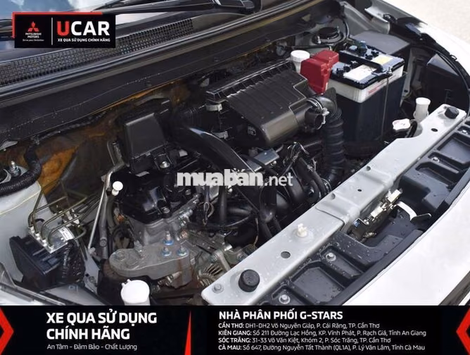 Mitsubishi Attrage MT 2023 Trắng siêu chất