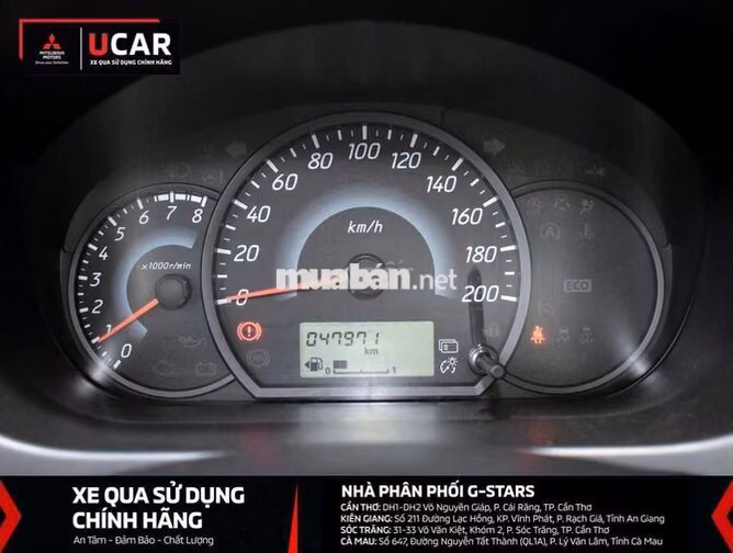 Mitsubishi Attrage MT 2023 Trắng siêu chất