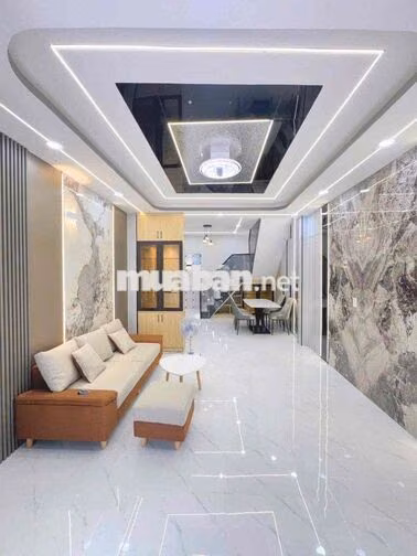 Hẻm 6m Tô Hiệu giao Hoà Bình, 2 Tấm, 4 x 18m, 3 Phòng Ngủ, 3 wc