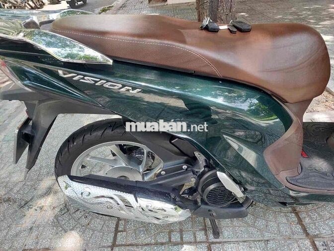Honda Vision 2022 Smartkey Xanh rêu 9000 km