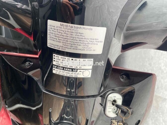 Honda Future 2022 Đỏ 3300 km biển TPHCM