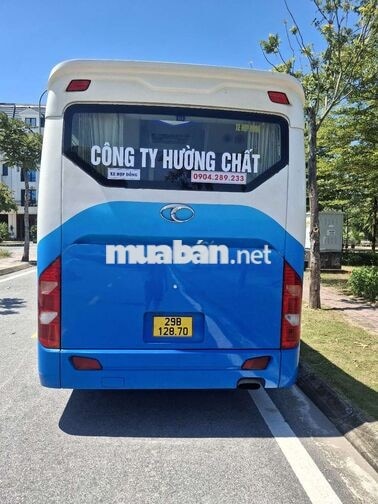 Xe khách Thaco TB85s 2017 Trắng, Xanh