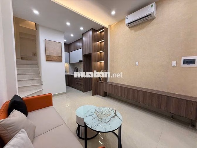 NHÀ ĐẸP 4 TẦNG FULL NỘI THẤT – CÁCH HẺM XE HƠI CHỈ 1 CĂN🔥