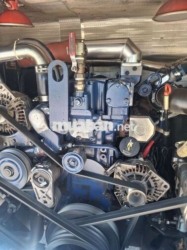 Xe khách Thaco TB85s 2017 Trắng, Xanh