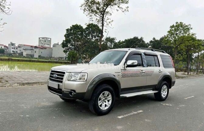 Ford Everest 2008 Tự động 7 chỗ Vàng cát