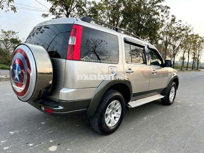 Ford Everest 2008 Tự động 7 chỗ Vàng cát