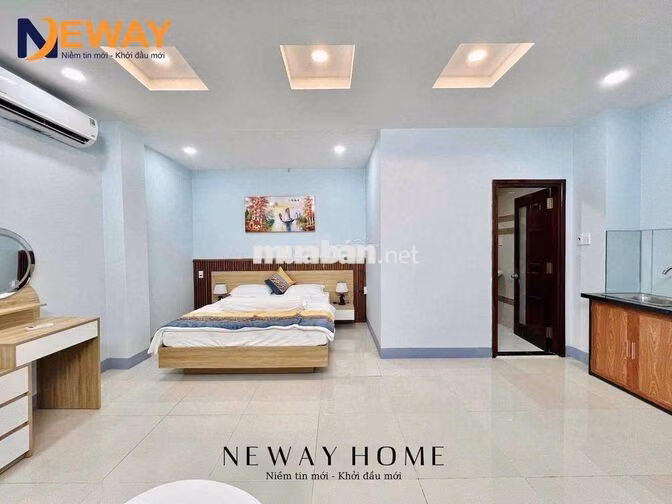 CHO THUÊ CĂN HỘ FULL NỘI THẤT - 40m2 - NGAY NGÃ 4 BỐN XÃ - CAO CẤP