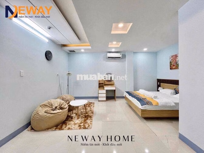 CHO THUÊ CĂN HỘ FULL NỘI THẤT - 40m2 - NGAY NGÃ 4 BỐN XÃ - CAO CẤP
