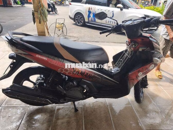 Yamaha Nouvo 6 SX FI 125 2016 Đỏ đen