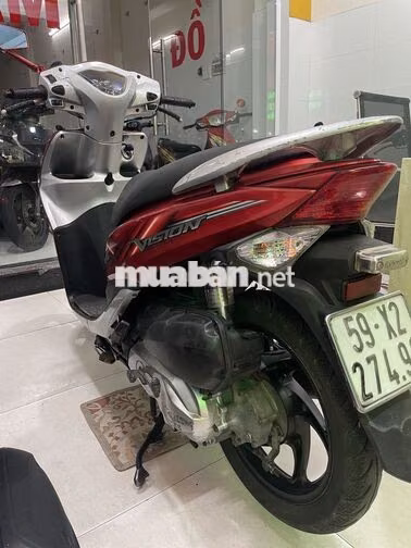 Thanh lý  Honda Vision 2012 Đỏ Nữ