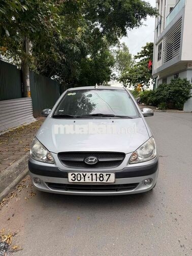 Hyundai Getz 2009 Số sàn 13 vạn Bạc