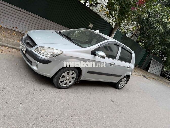 Hyundai Getz 2009 Số sàn 13 vạn Bạc