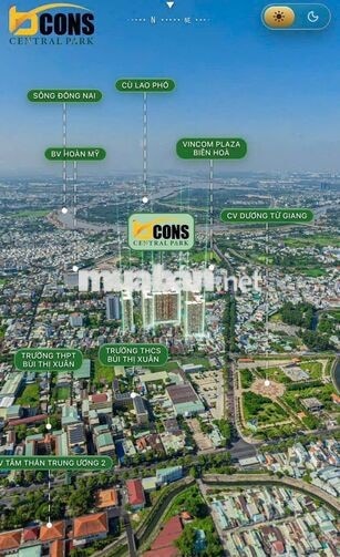 Căn gốc 3PN số lượng có hạng tại Bcons Biên Hòa (rumor 49,9tr/m2) 