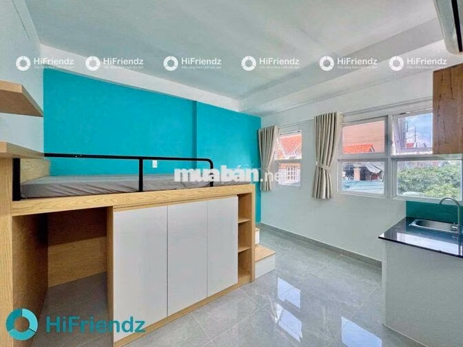 STUDIO CỬA SỔ THOÁNG MÁT KHU BÀU CÁT