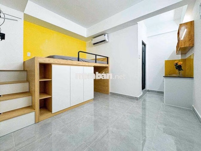 STUDIO CỬA SỔ THOÁNG MÁT KHU BÀU CÁT