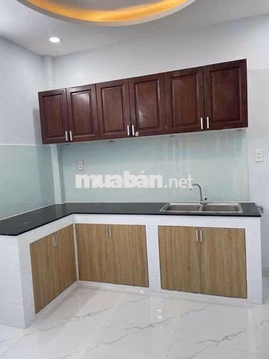 cho thuê nhà mới ken tr 1 lầu 2pn 2vs Đất Thánh P6 Q.Tân Bình