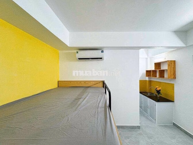STUDIO CỬA SỔ THOÁNG MÁT KHU BÀU CÁT