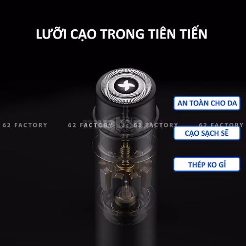 🔥 JILILAI Mini – Giải pháp cạo râu sạch sẽ, lịch lãm! 🔥