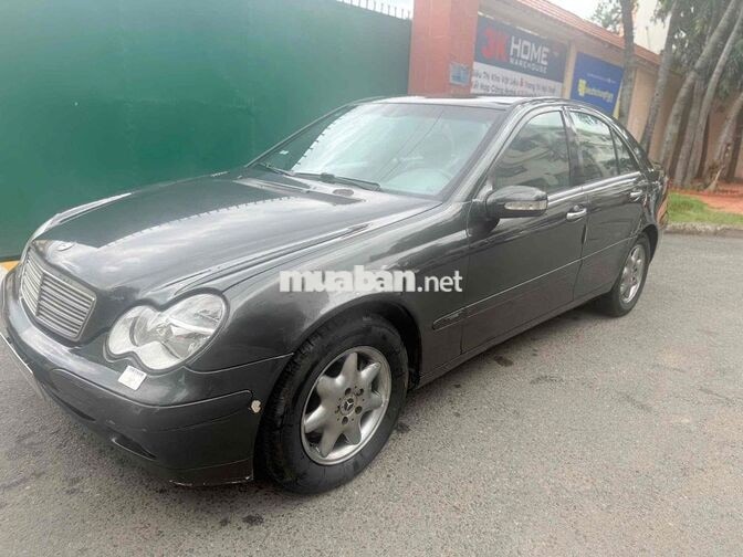 Mercedes-Benz C180 2002 Nhập khẩu Tự động Xám