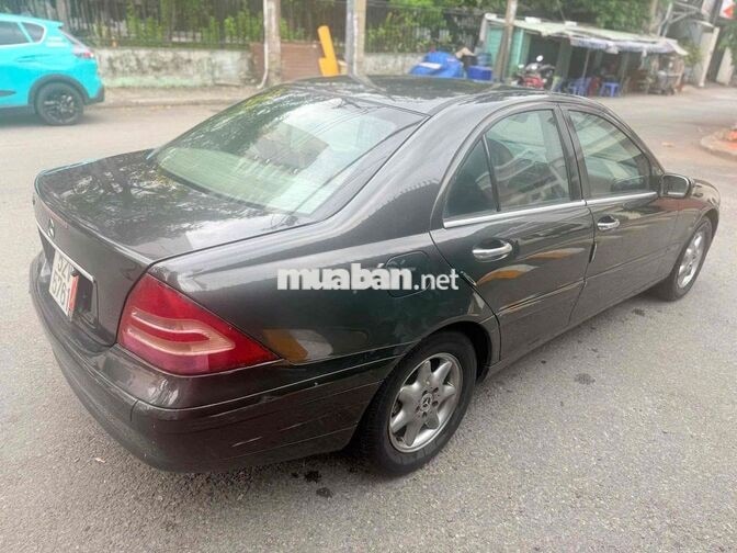 Mercedes-Benz C180 2002 Nhập khẩu Tự động Xám