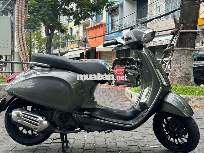 Vespa Sprint 2018 iGet ABS Xám titan xe cực đẹp