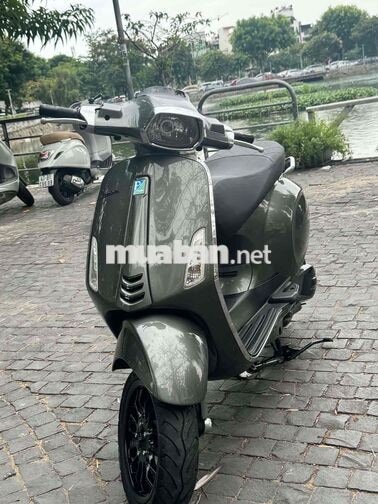 Vespa Sprint 2018 iGet ABS Xám titan xe cực đẹp