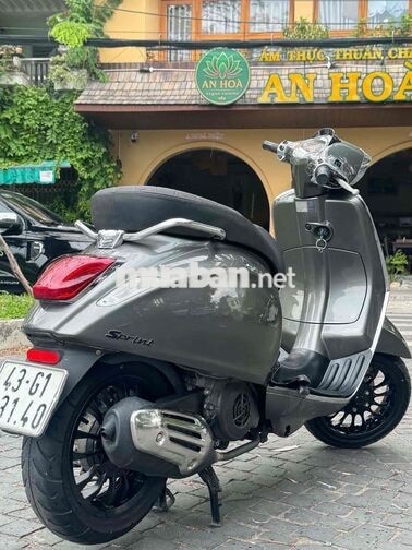 Vespa Sprint 2018 iGet ABS Xám titan xe cực đẹp
