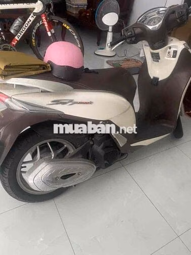 Honda SH Mode 2013 Trắng-Nâu