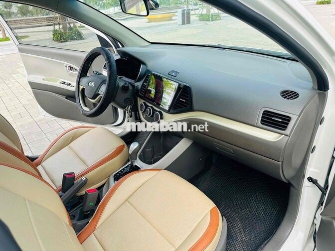 Kia Morning 2020 1.2 AT Tự động Trắng 55000 km