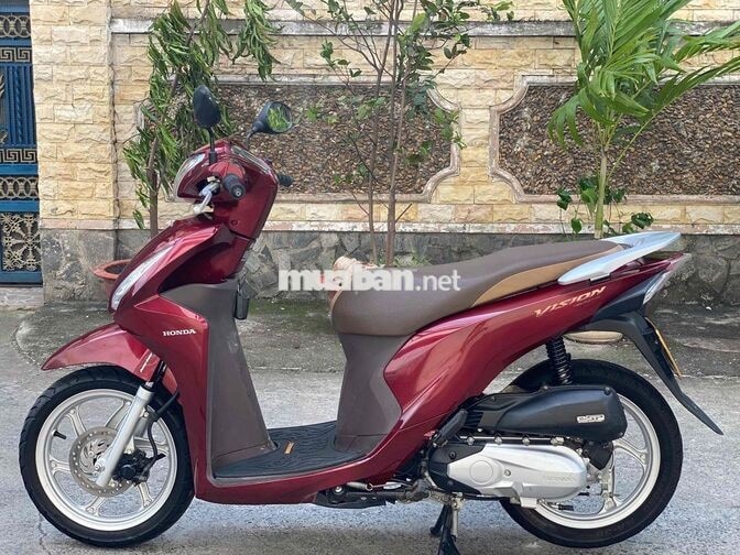 Honda Vision 2020 màu Đỏ